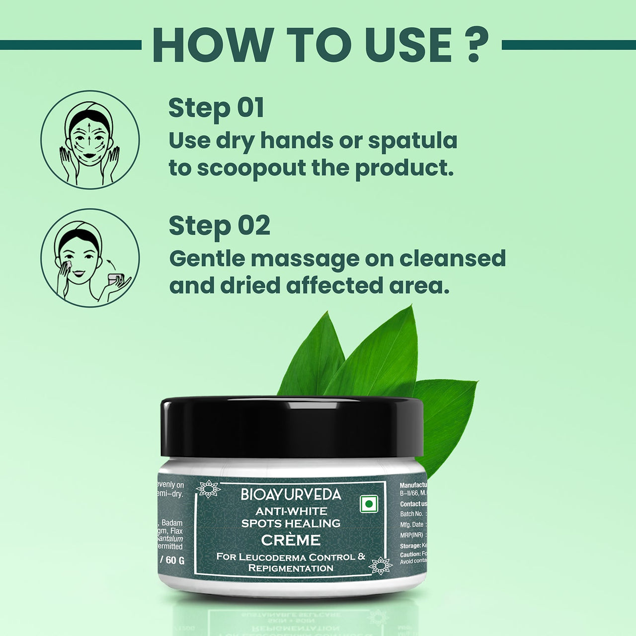 How To Use Anti-White Spots Healing Cream