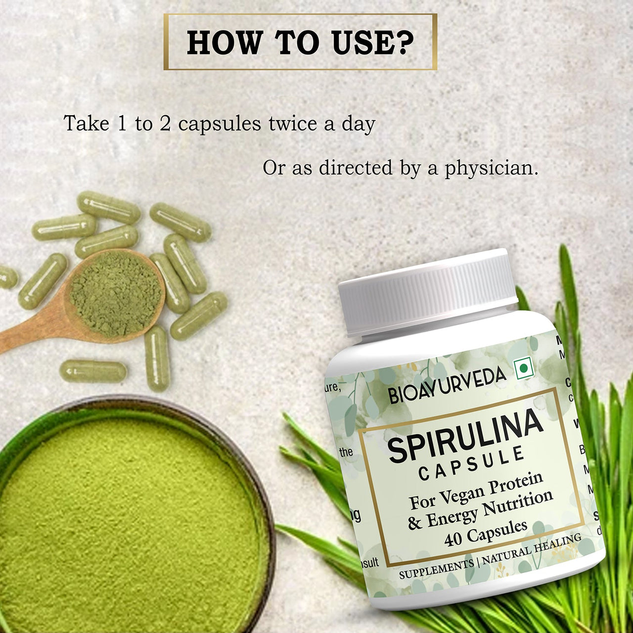 How TO Use Spirulina Capsule
