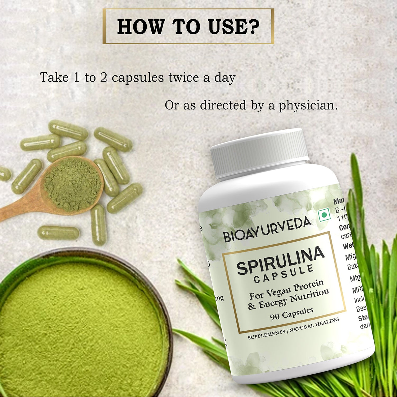 How To Take Spirulina Capsule