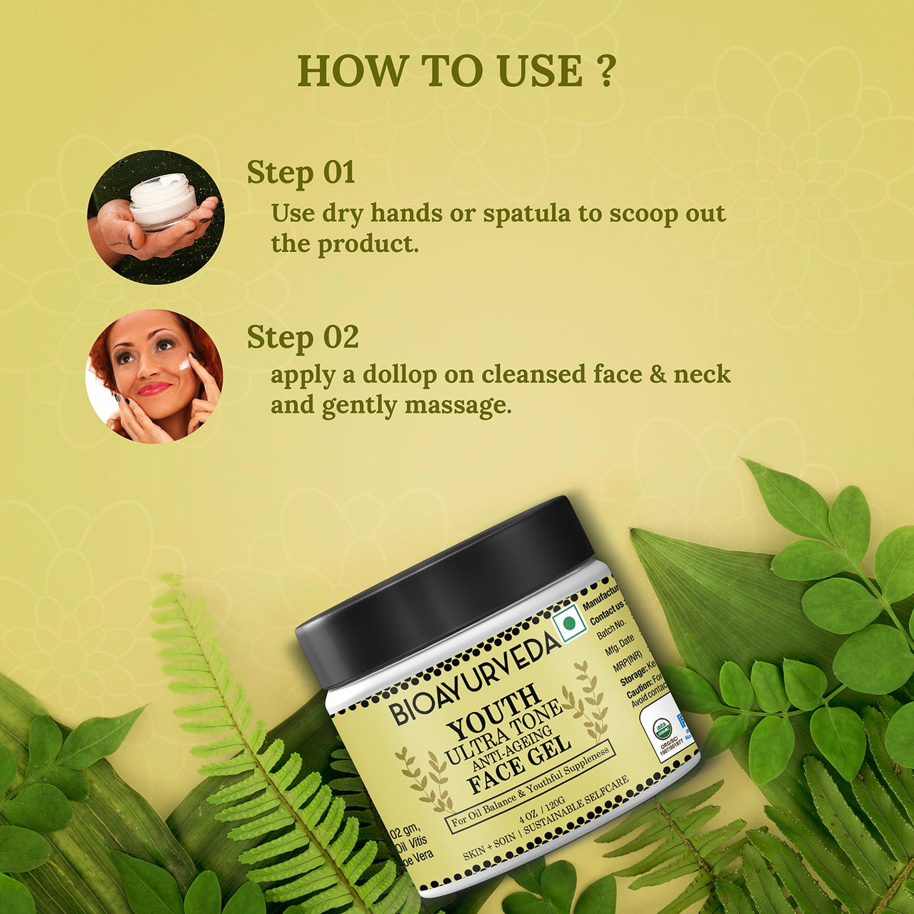 How to use Anti Ageing Face Gel