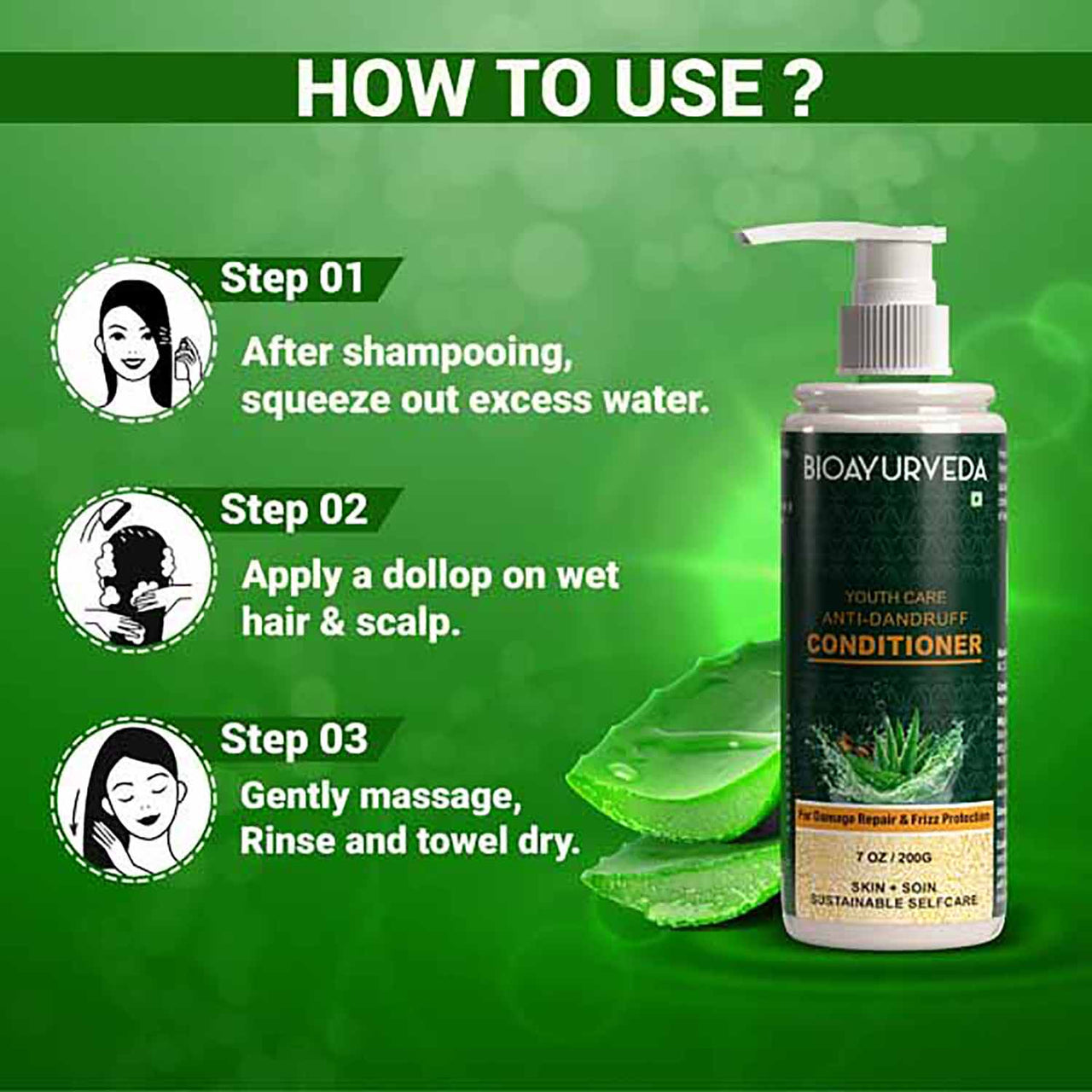 How To Use Youth Care Anti Dandruff Conditioner