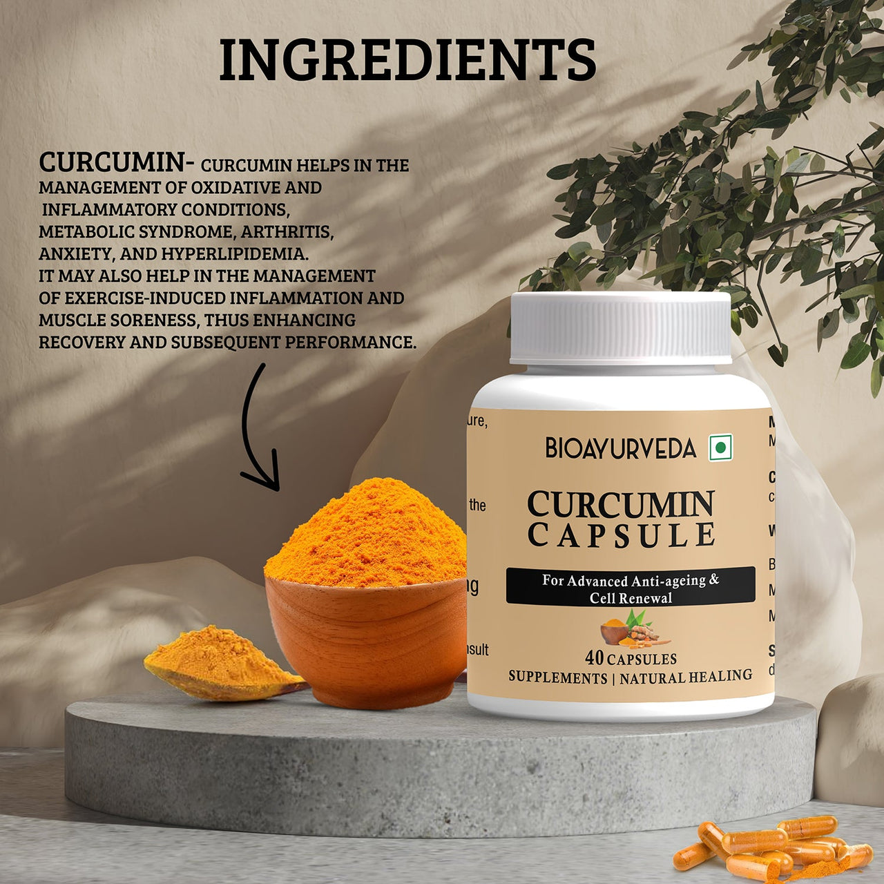 Curcumin Capsule Ingredients