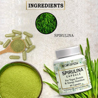 Thumbnail for Spirulina Capsule Ingredients