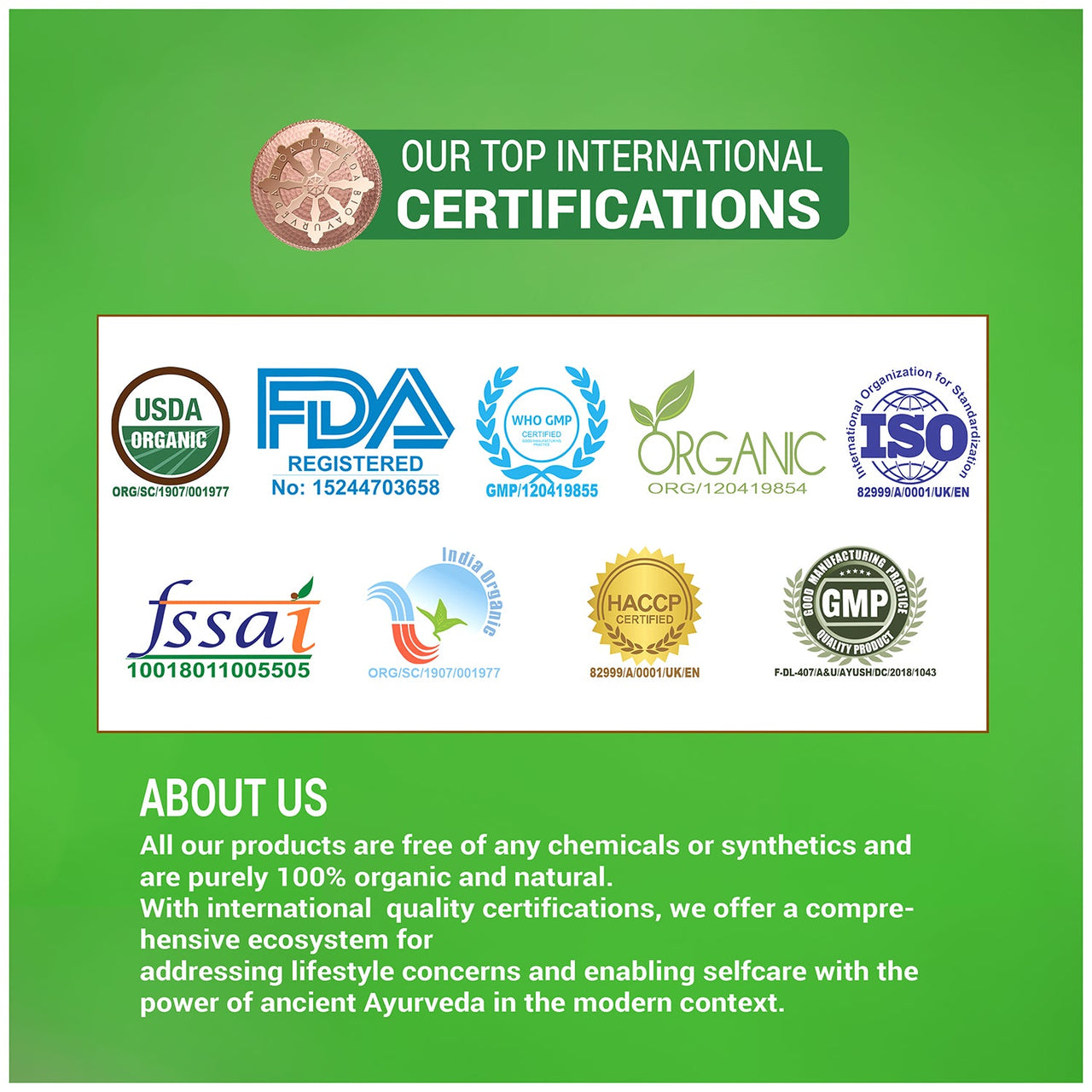 Bio Prostacare Tablet Certificates