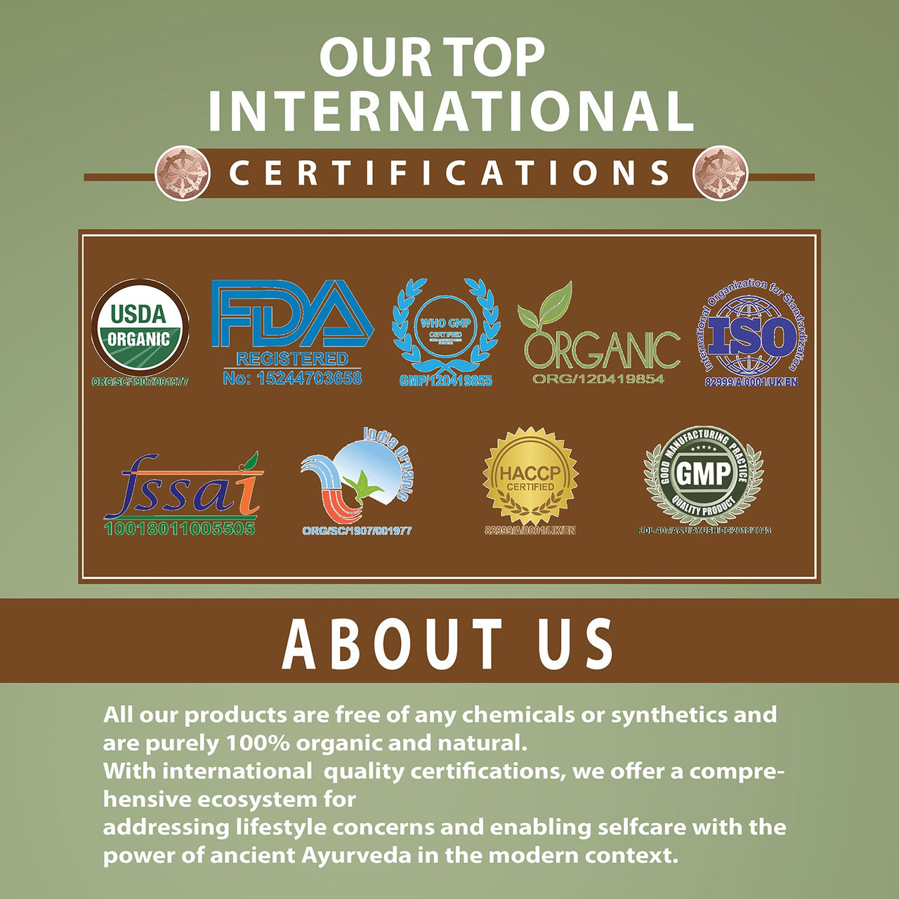 Bio StoneClear Tablet Certifications