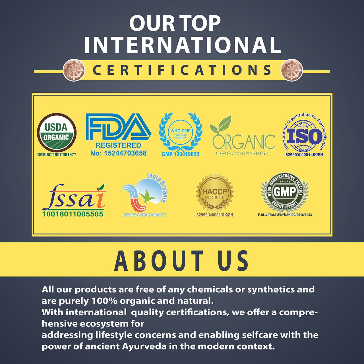 Certifications Bio Constihelp Tablet