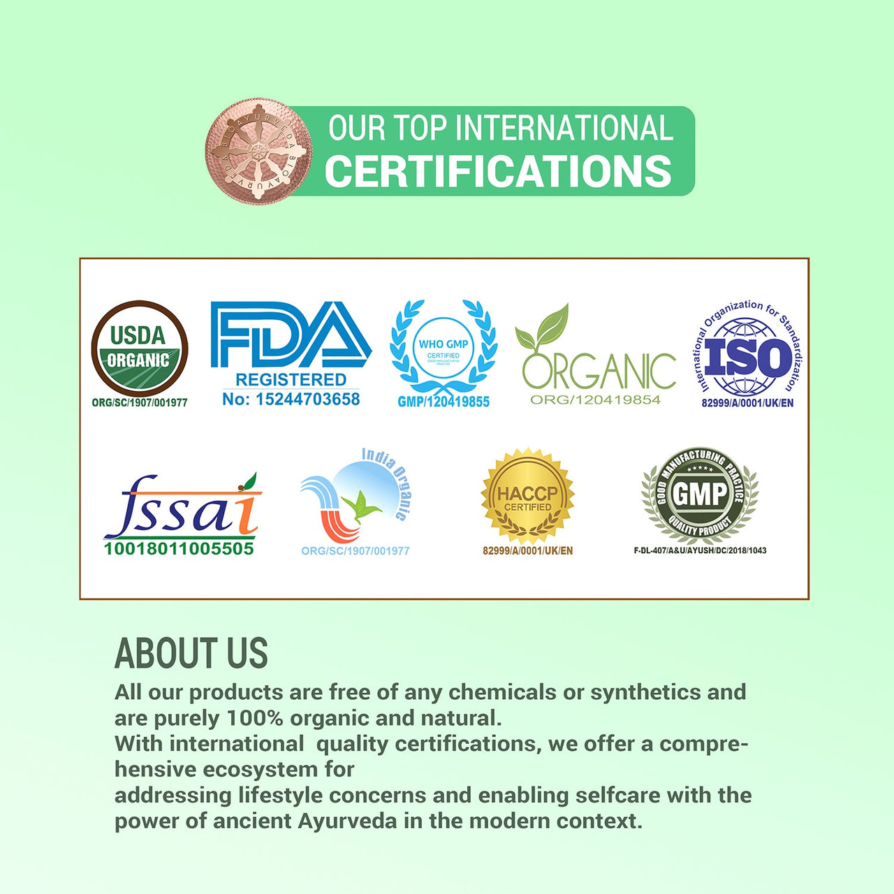 Certifications Of Anti-White Spots Healing Cream