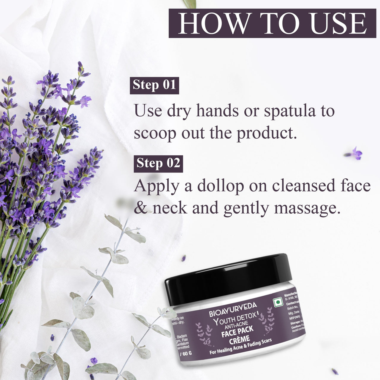 Youth Detox Anti-Acne Face Pack Crème