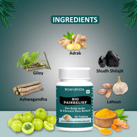 Thumbnail for Bio Pain Relief Tablet Ingredients