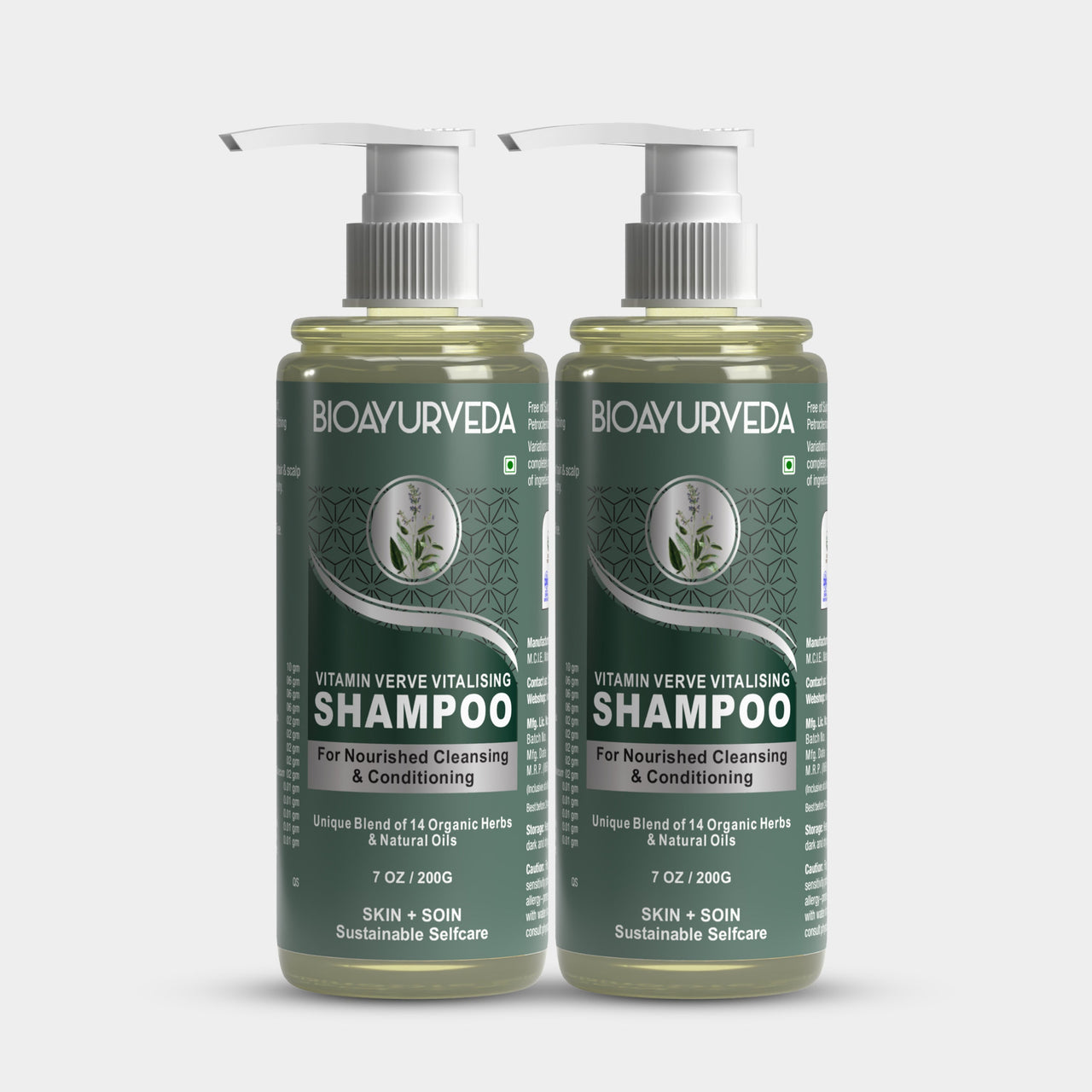 Vitamin Verve Vitalising Shampoo Combo